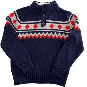 NWT Gymboree Boy’s Christmas Holiday Sweater Size Medium (7-8)